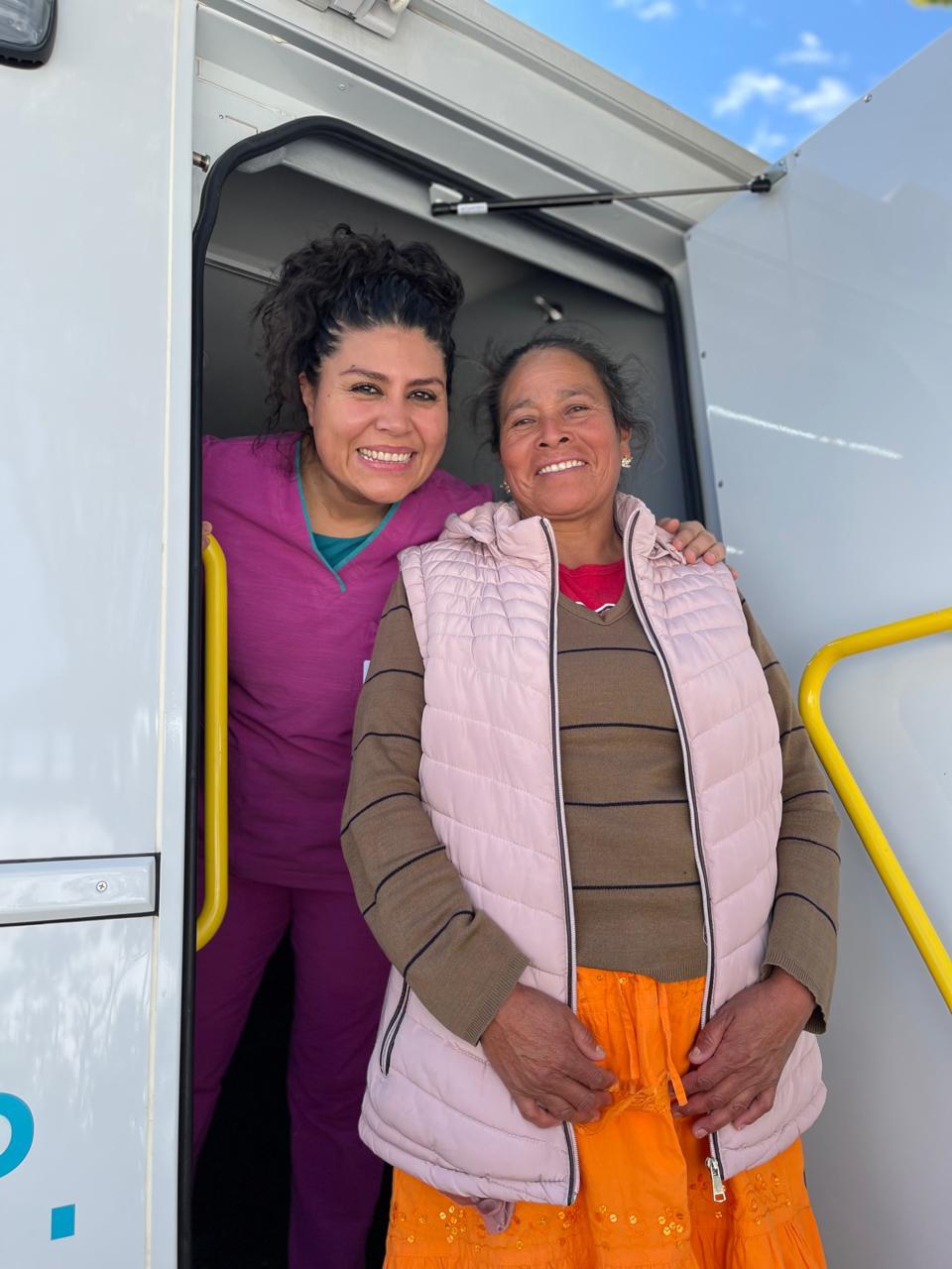 Dra. Edna y paciente